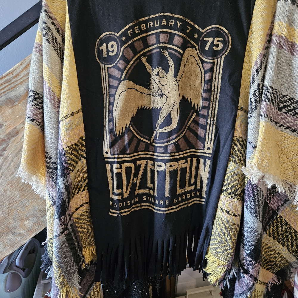 Led Zeppelin Graphic Upcycle